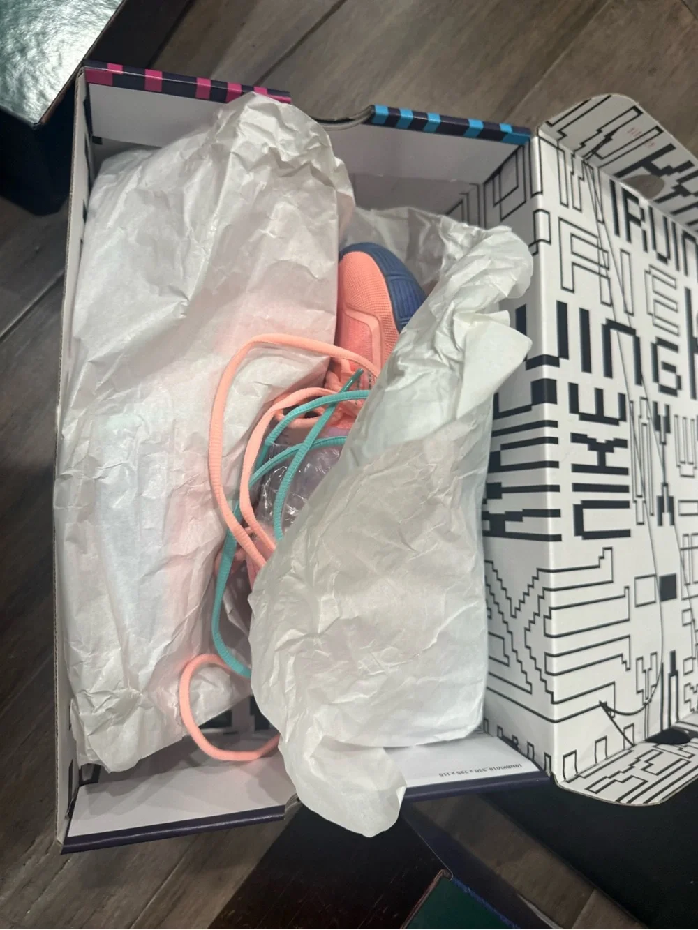 Nike comfortable coral